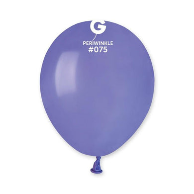 Solid Balloon Periwinkle #075 - 5 in.