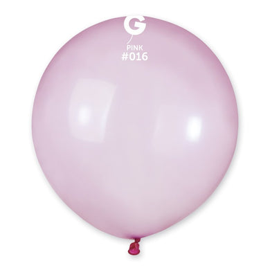 Crystal Balloon Pink #016 - 19 in.