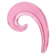 Kurly Wave Balloons 14 in. - 3 pack Light Pink