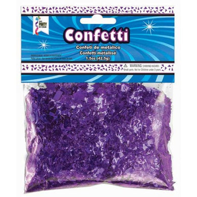 Metallic Confetti Crumbs - Purple