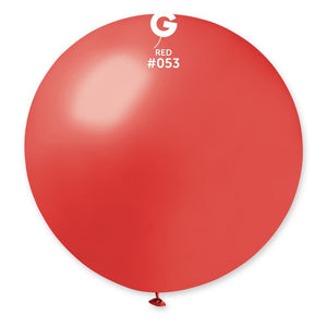 Metallic Balloon Red #053 - 31 in. (x1)