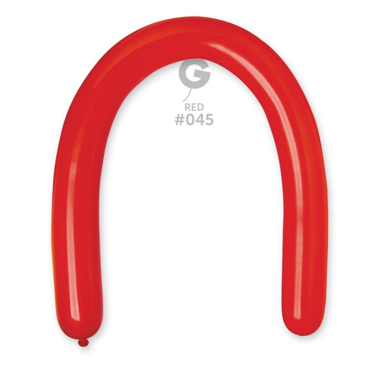Solid Balloon Red #045 3 in.