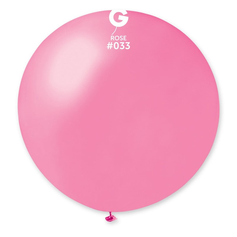 Metallic Balloon Rose #033 - 31 in. (x1)