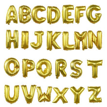 Load image into Gallery viewer, Gold Foil Letters (A to Z) - 14 in.