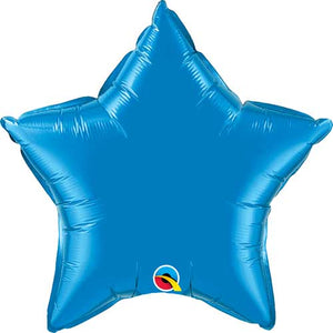 Star Shaped Foil Balloons - 18 in. (Choose Color)