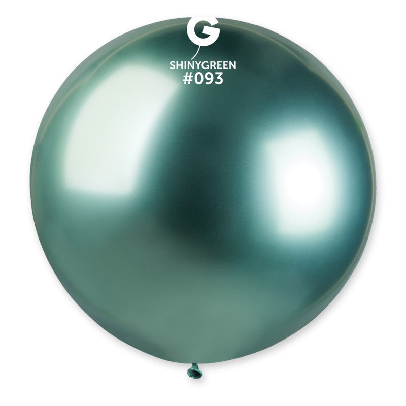 Shiny Green Balloon 31 in.
