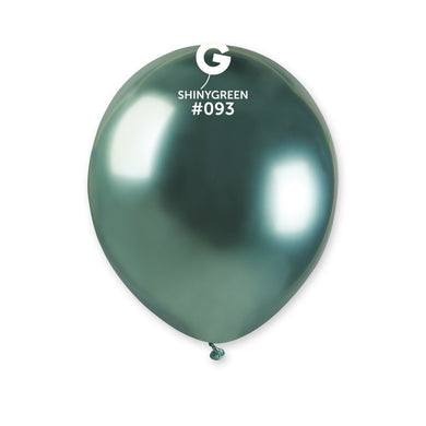 Shiny Green Balloon 5 in.