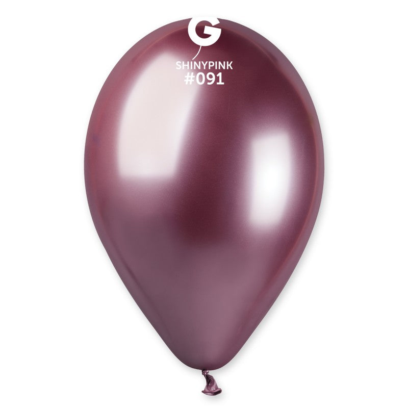 Shiny Pink Balloon 13 in.