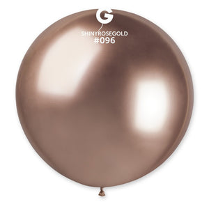Shiny Rose Gold Balloon 31 in.