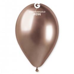 Shiny Rose Gold Balloon 13 in.