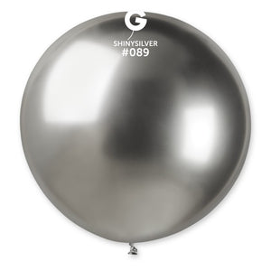 Shiny Silver Balloon 31 in.