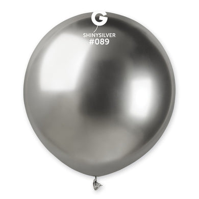 Shiny Silver Balloon 19 in.