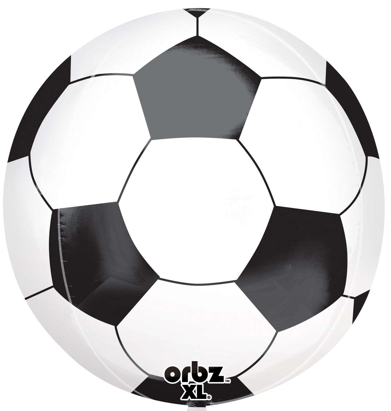 Globo Orbz de balón de fútbol de 16 pulgadas 