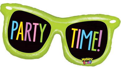 Party Time Shades Shape Non-Foil Balloon 38 in.
