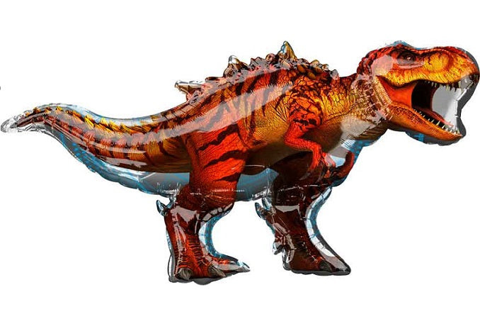 T-Rex Jurassic World Dinosaur Foil Balloon 45 in.