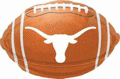 University of Texas Football Foil Balloon 18 in.