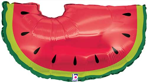 Watermelon Slice Foil Shape Balloon 35 in.