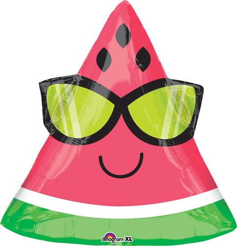 Watermelon Junior Shape Foil Balloon 18 in.