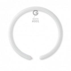 Solid Balloon White #001 - 1 in.